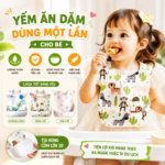 Yếm Ăn Dặm Dùng Một Lần Cho Bé, Yếm Ăn Uống Chống Thấm Nước, Yếm Hứng Thức Ăn Và Nước Dãi Tiện Lợi