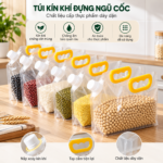 Hộp Túi Đựng Gạo, Ngũ Cốc, Bột Có Tay Cầm, Túi Bảo Quản Thực Phẩm Khô Kín, Chống Ẩm, Túi Đựng Rượu, Nước Giặt Đa Năng