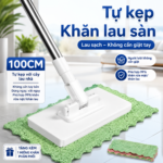 Cây Lau Nhà Kẹp Khăn Lau Thay Thế – Lau Sàn, Lau Tủ Bếp, Lau Kính, Lau Tường Đa Năng