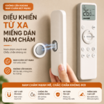 Giá Treo Điều Khiển Từ Xa Nam Châm, Kệ Dán Tường Không Cần Khoan, Giá Đỡ Remote TV, Điều Hòa Tiện Lợi, Hít Từ Siêu Chắc